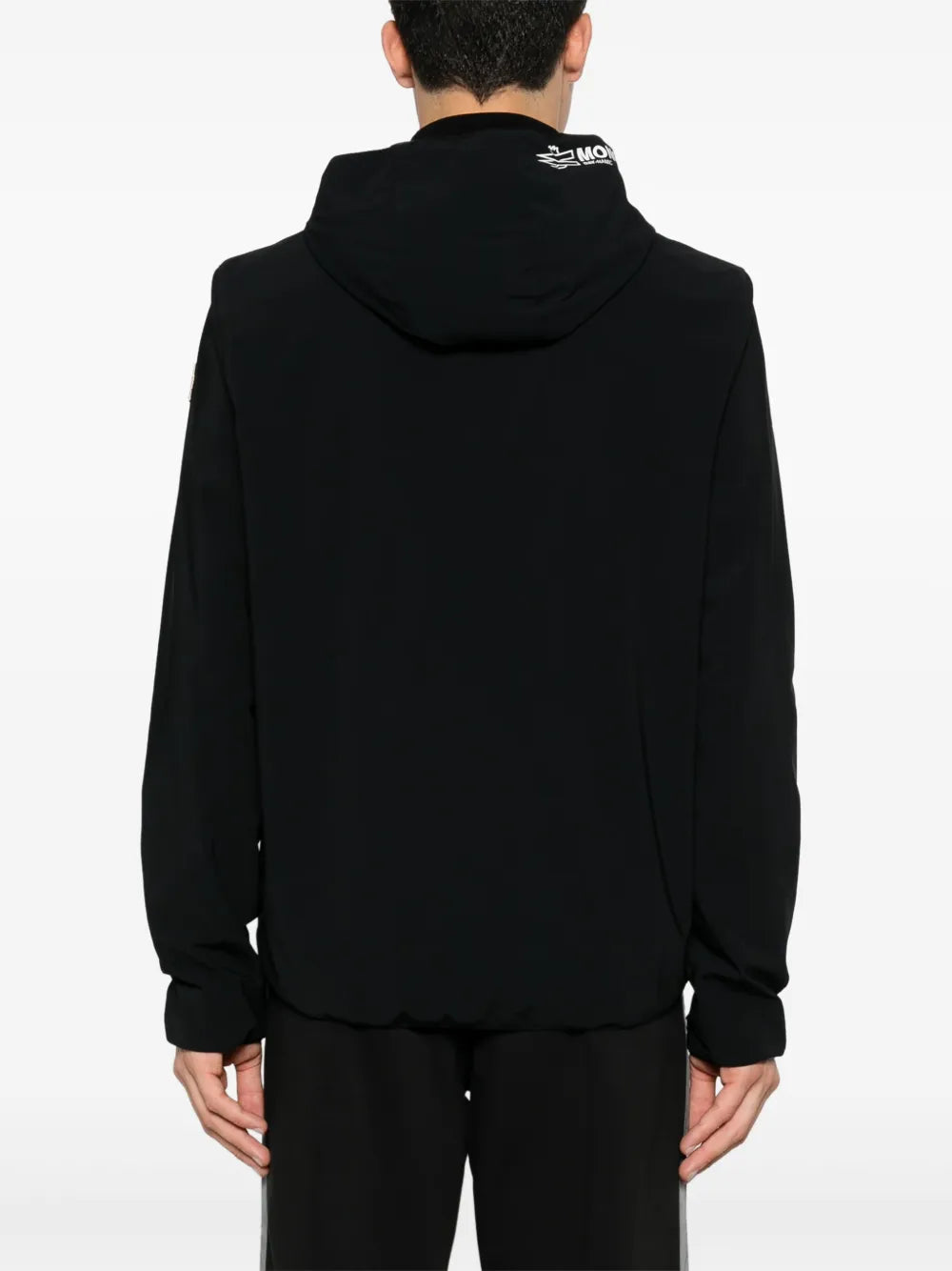 바이 매트리얼 블랙 재킷