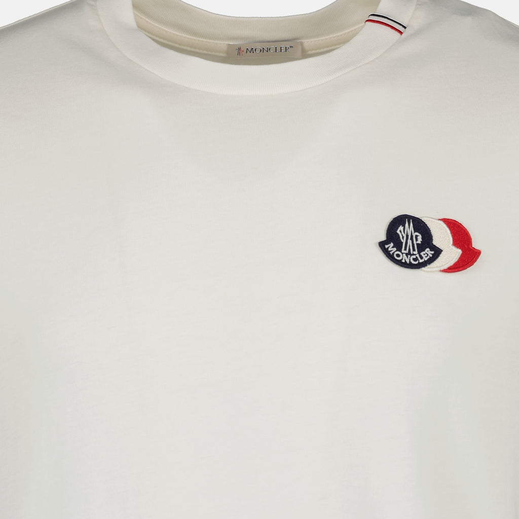 T-Shirt con Logo Tricolore
