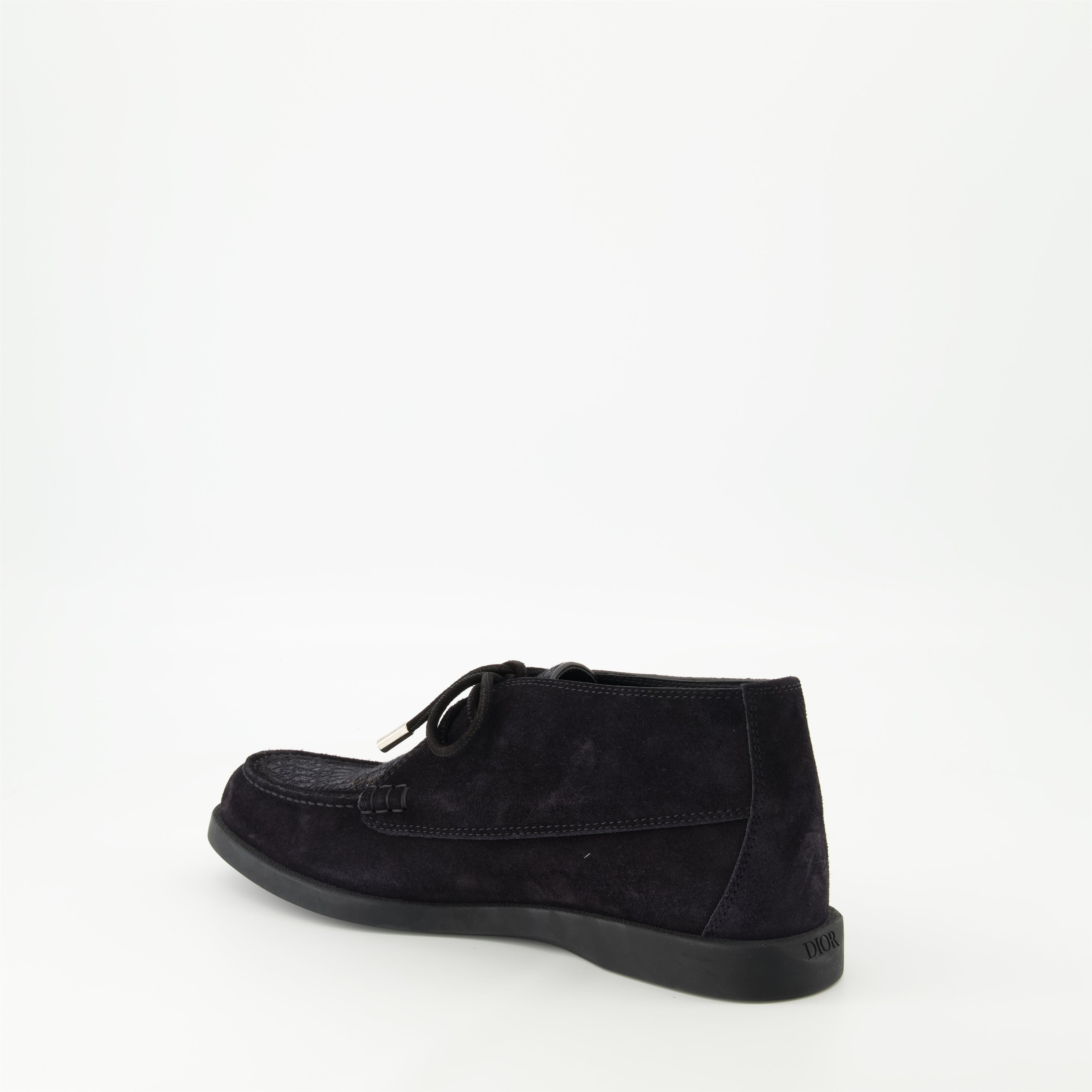 Image of Chukka Boots Granville by Dior for Men - Season Spring-Summer 2025 - Back Right Three-Quarter View