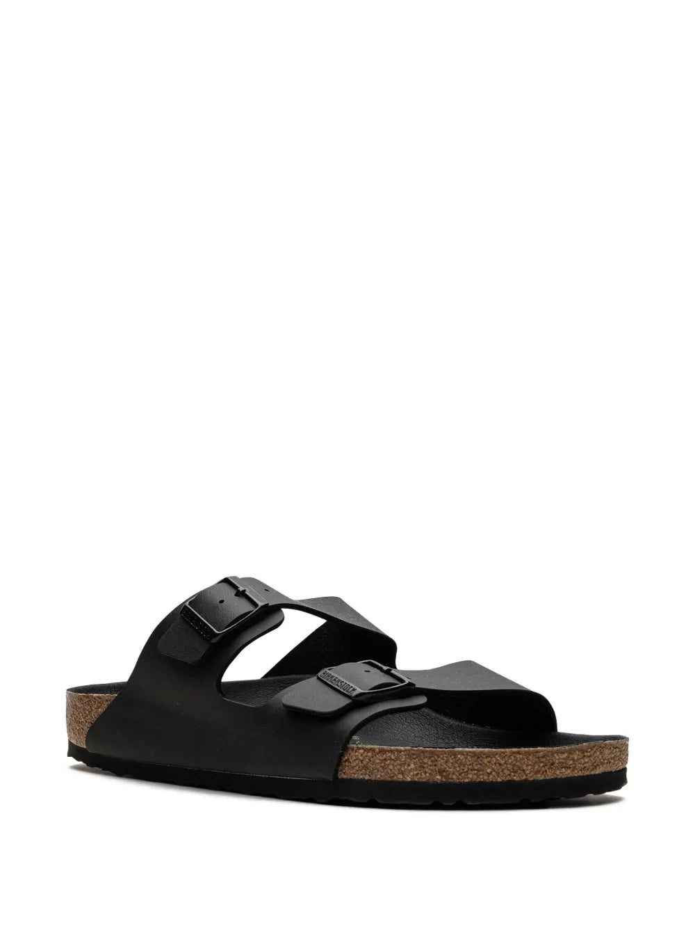 Birkenstock, Arizona slides, black slides, men's luxury footwear, ergonomic slides