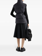 ウール・スリーブレス・ダウンジャケット