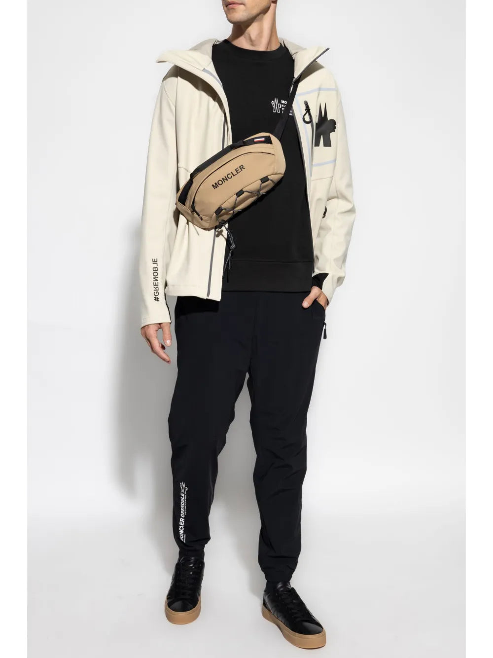 Pantalon de Jogging en Nylon Noir