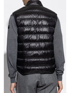 Image of Doudoune Sans Manches Gui Noie by Moncler for Men - Season Spring-Summer 2026 - Model view 3