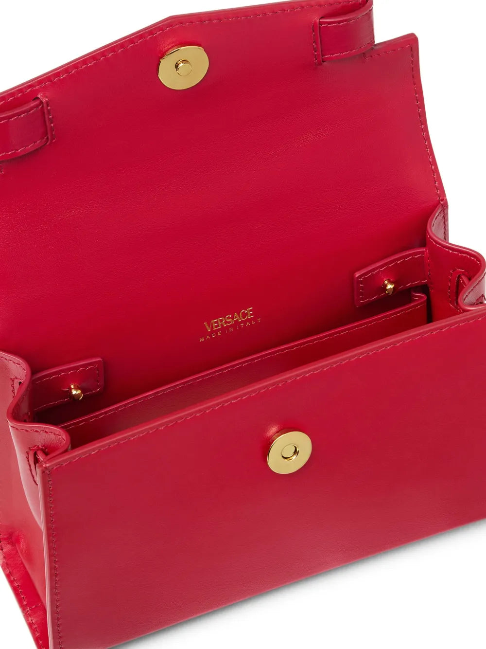 Versace bag, Medusa '95, red leather bag, small designer bag, luxury fashion accessories