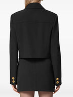 Bild eines Wollblazers von Versace für Frauen - Saison Herbst-Winter 2024 - Detailansicht 6