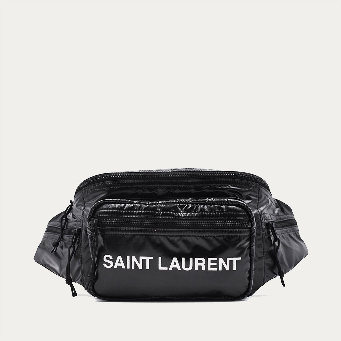 Saint Laurent, belt bag, nylon bag, luxury accessory, adjustable strap