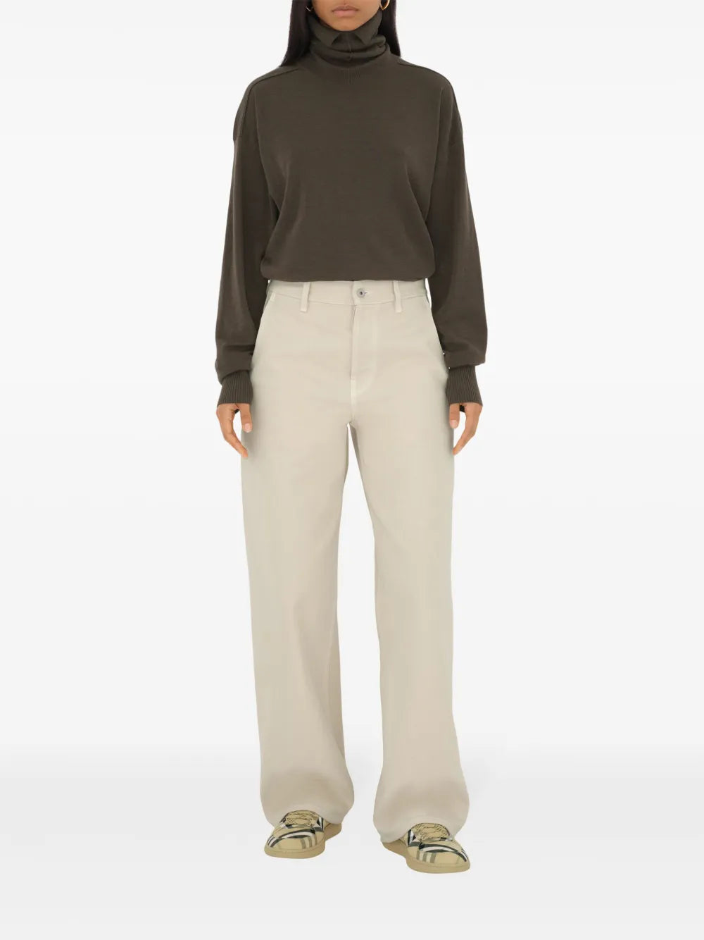 plaid sneakers, canvas sneakers, vintage check, rubber sole sneakers, Autumn-Winter 2024