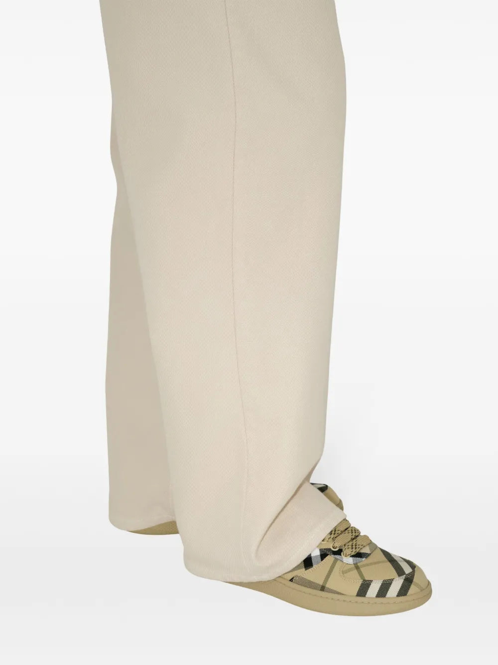 plaid sneakers, canvas sneakers, vintage check, rubber sole sneakers, Autumn-Winter 2024