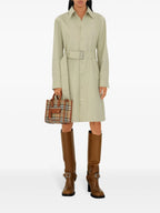 Mini Cabas Freya, Burberry bag, vintage check bag, adjustable strap handbag, canvas leather handbag