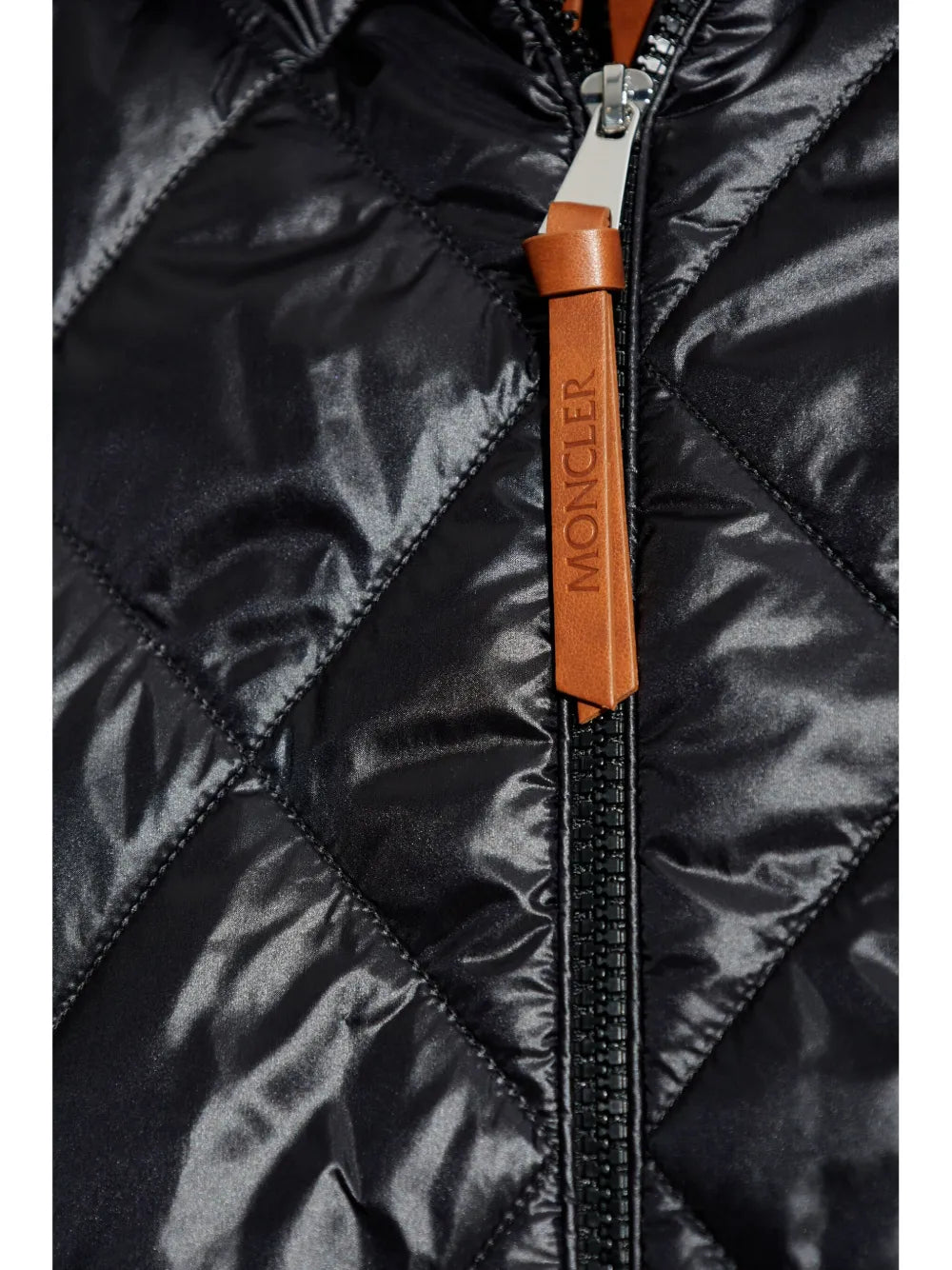 Quilted cape, Oversize fit, Black cape, Fall winter collection, Moncler cape