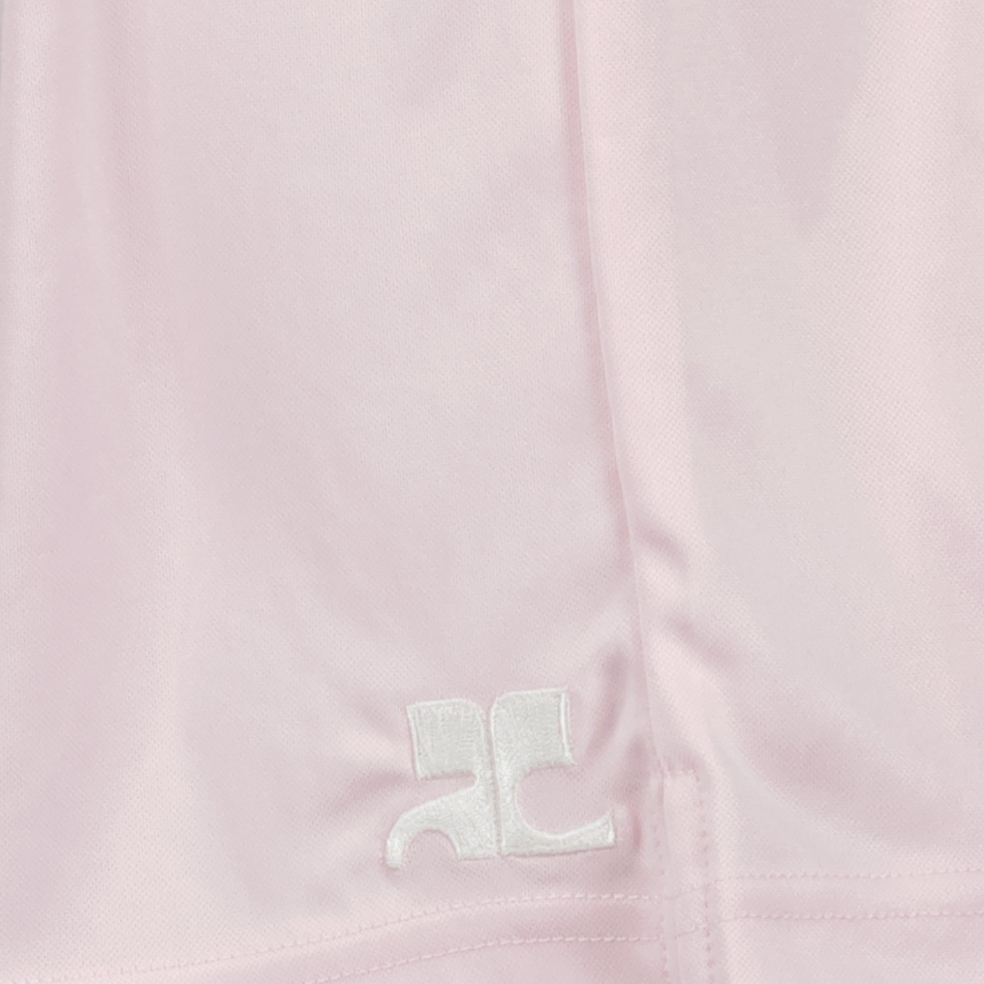 Image of Sport Shorts AC Rose by Courrèges for Men - Season Spring-Summer 2026 - Detail View 1