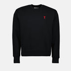 ブラック アミ・ド・クール スウェットシャツ