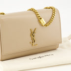 Image of New Kate Small Beige Bag by Saint Laurent for Women - Season Spring-Summer 2026 - Detail View 1