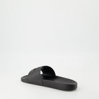 rubber sandals, Moncler sandals, Basile sandals, comfortable footwear, casual sandals