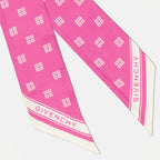 luxury bandeau, silk accessory, Givenchy scarf, designer hair band, stylish silk wrap