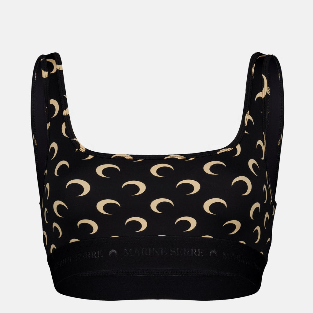 Moon Black Bralette