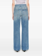 Immagine dei Jeans Flare in Denim di Rabanne per Donne - Stagione Autunno-Inverno 2024 - Dettaglio 6