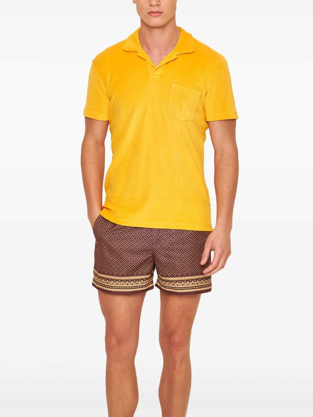 コットンテリーポロ