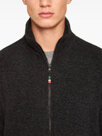 アンスラサイトグレーフリースジャケット