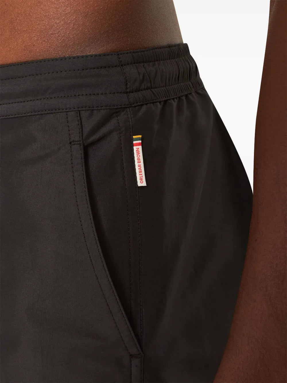 블랙 드로우코드 수영 반바지