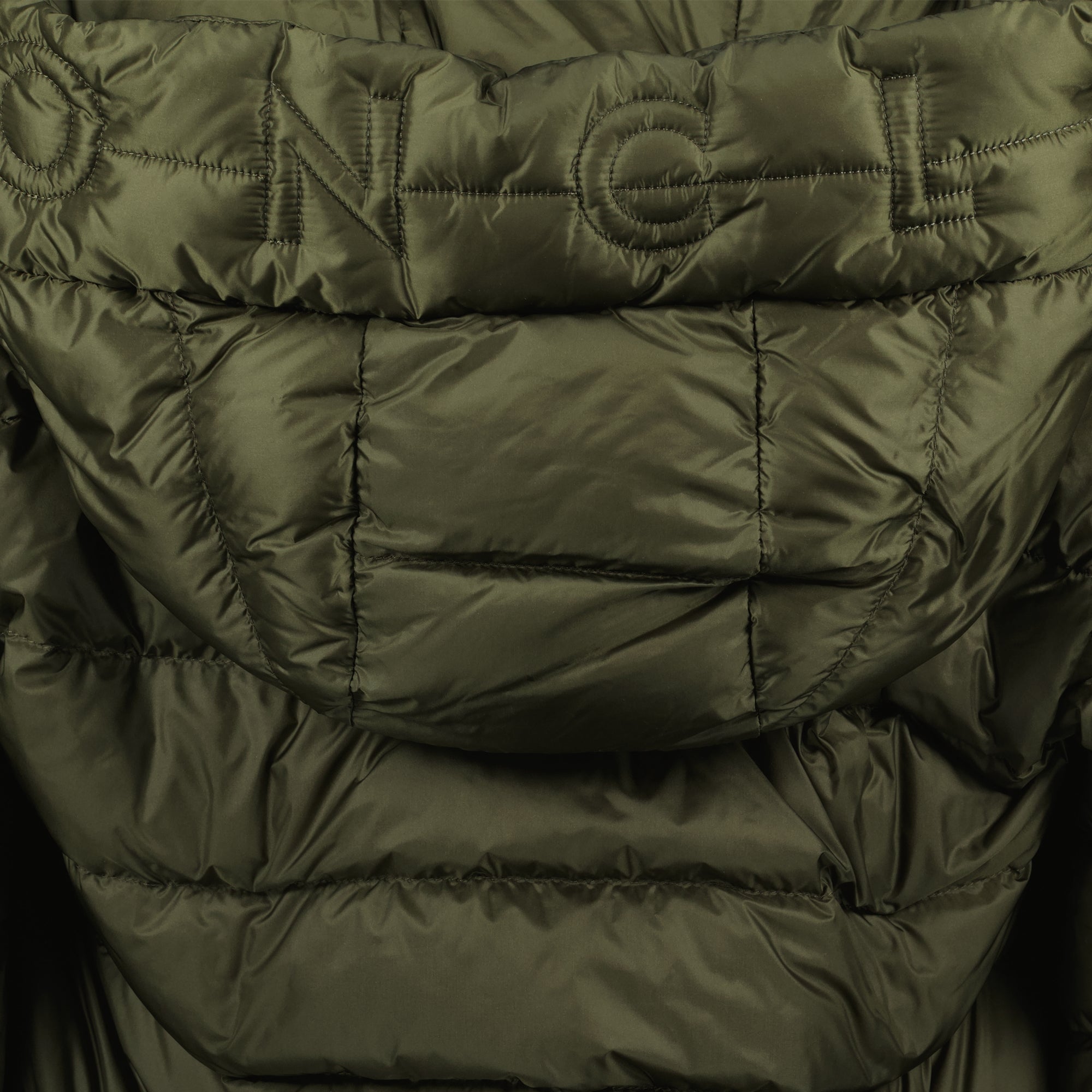 Image of Najan Kaki Down Jacket by Moncler for Men - Season Autumn-Winter 2025 - Detail View 6