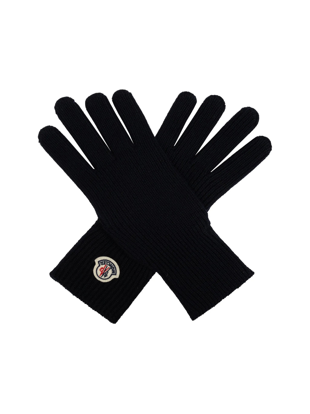 Image de gants en laine par Moncler pour hommes - Saison automne-hiver 2025 - Vue modèle 4