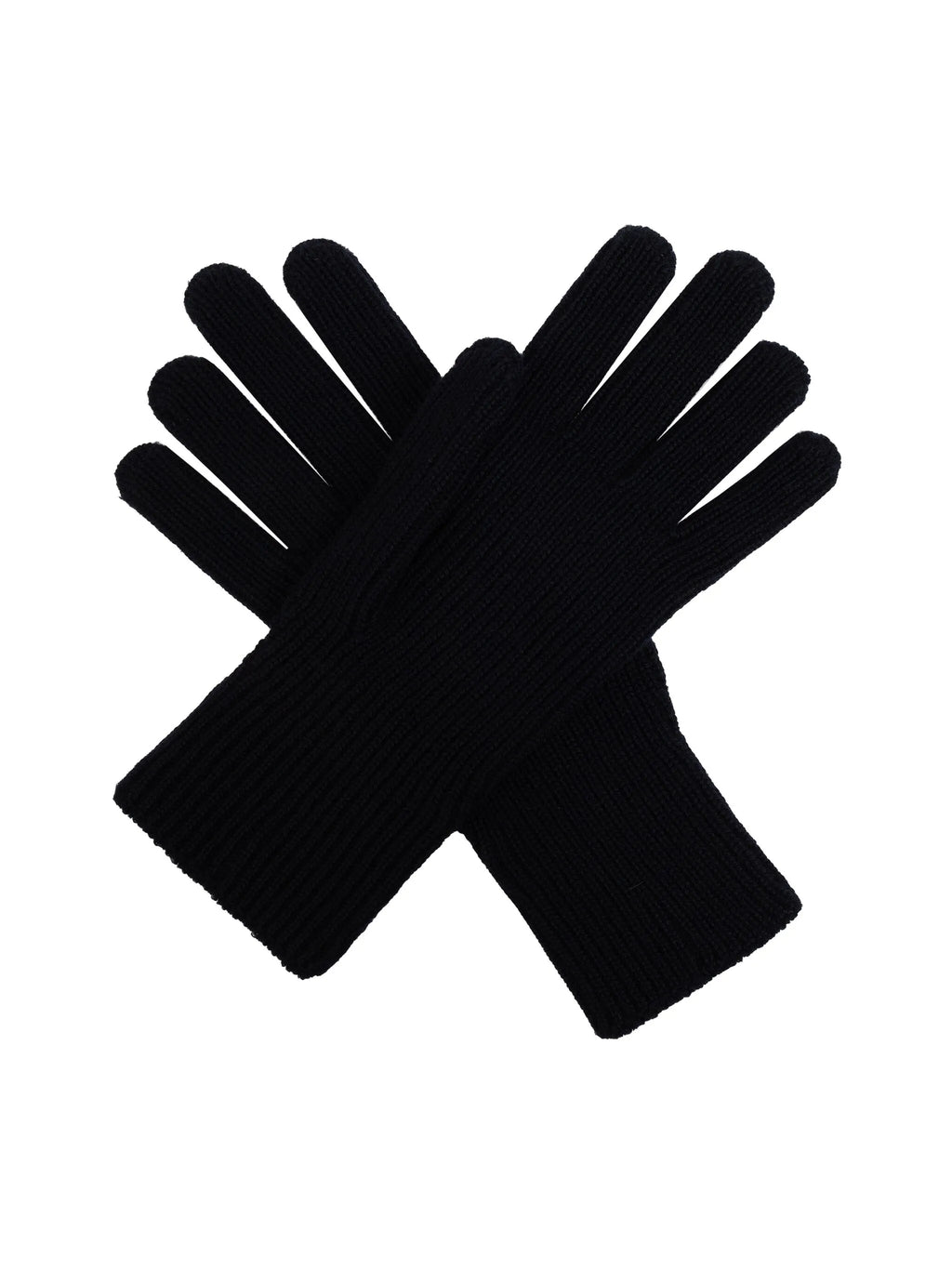 Image de gants en laine par Moncler pour hommes - Saison automne-hiver 2025 - Vue modèle 2