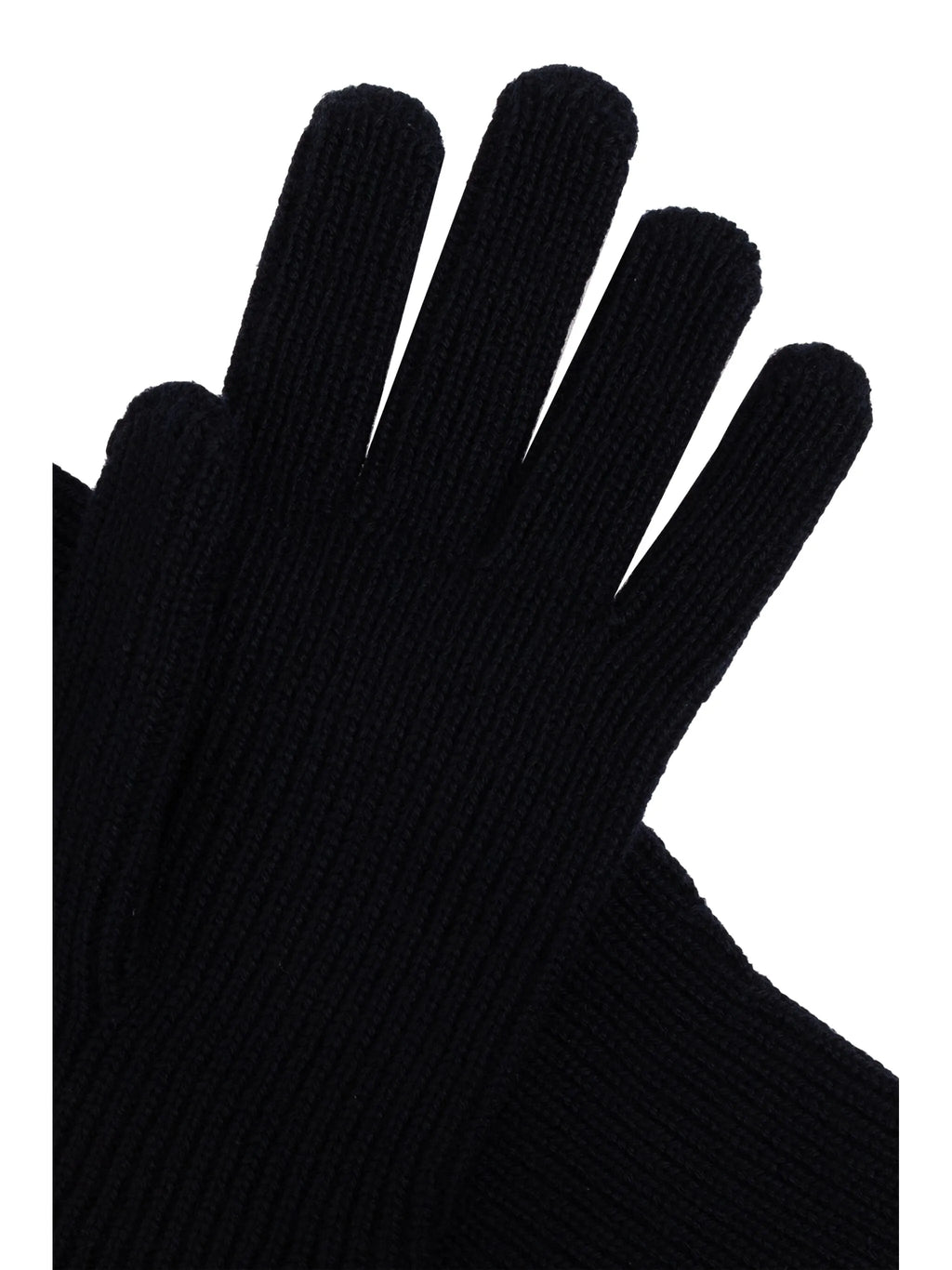 Image de gants en laine par Moncler pour hommes - Saison automne-hiver 2025 - Vue modèle 3