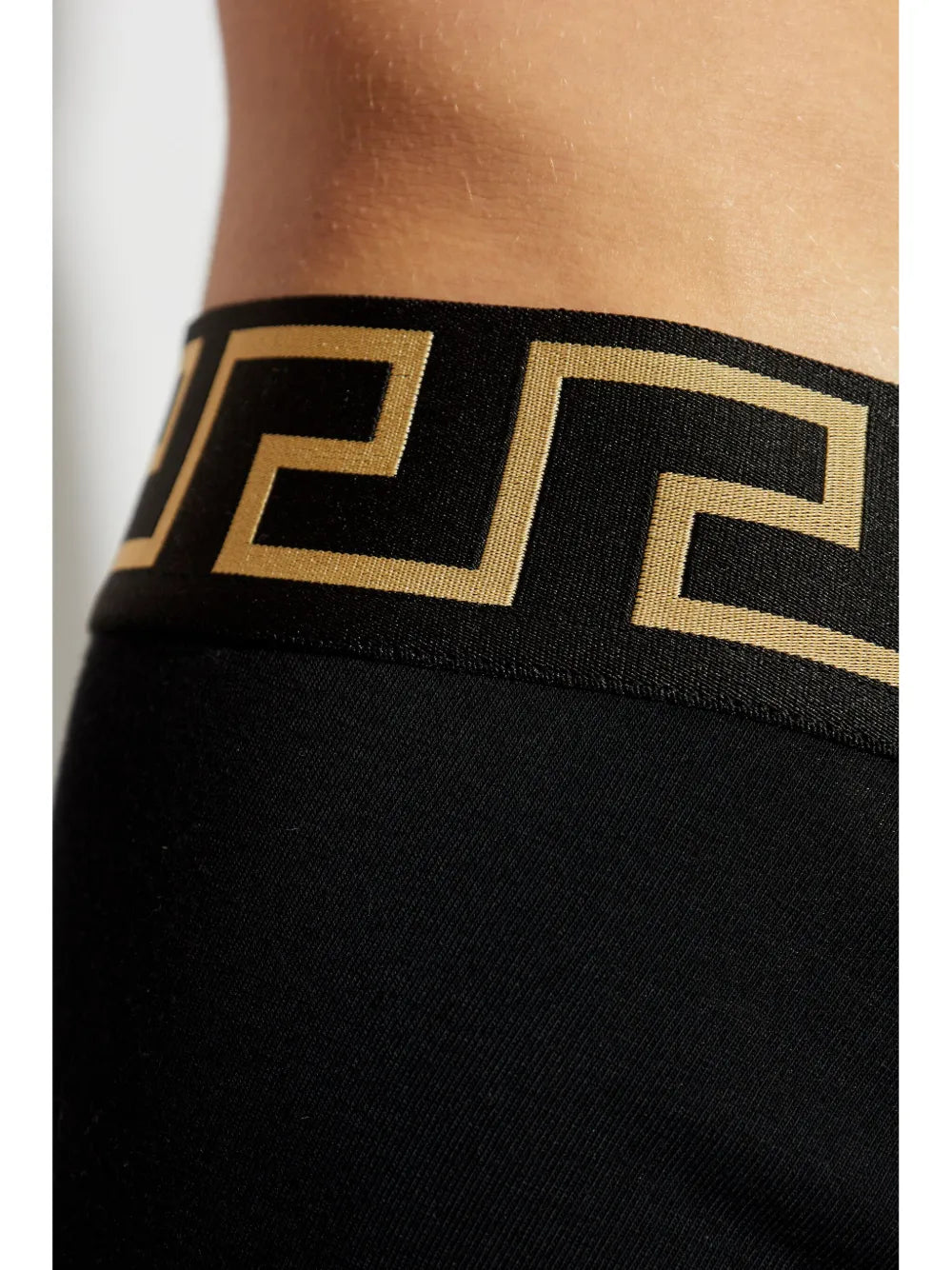 Versace boxers, cotton boxers, men's essentials, Medusa Greca, black grey white boxers