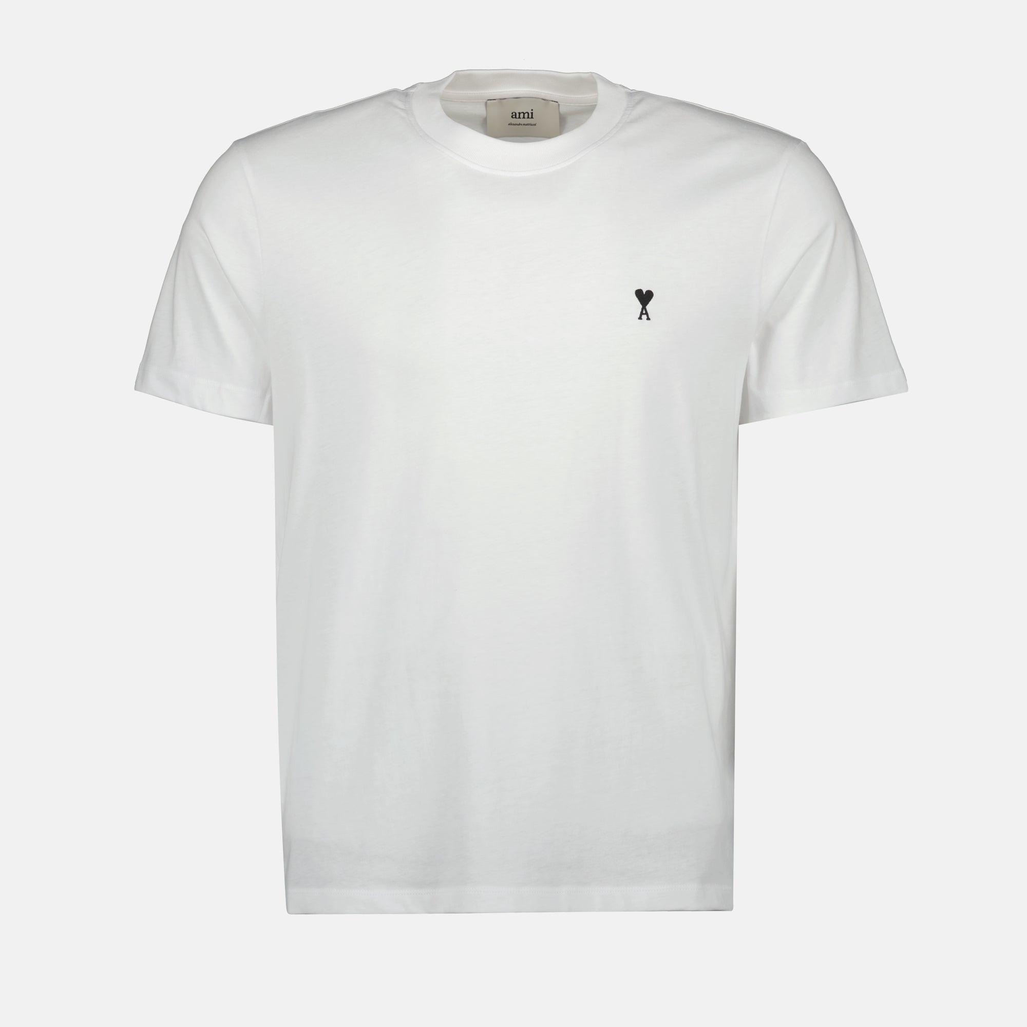 남성을 위한 Ami PARIS의 Ami de coeur 티셔츠 이미지 - 2025 가을-겨울 시즌 - 전면 보기