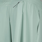 Image of Green Sports Shorts by Mm6 for Women - Season Spring-Summer 2025 - Detail View 8