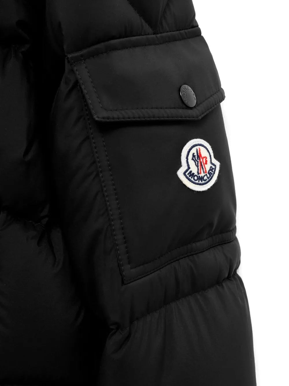Maya 70 ブラックダウンジャケット - Moncler | WE IN STYLE