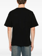 Diesel T-shirt, oversized black T-shirt, cotton jersey shirt, casual wear, round neck T-shirt