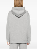 Bild des grauen Zip-Sweatshirts von Fendi für Frauen - Saison Herbst-Winter 2024 - Modellansicht 3
