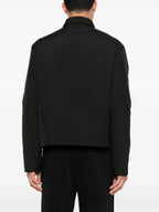 Black Nylon Overshirt