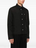 Black Nylon Overshirt