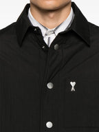 Black Nylon Overshirt