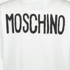 Imagen de la camiseta con eslogan de archivo de Moschino para mujeres - Temporada Primavera-Verano 2025 - Detalle Vista 2