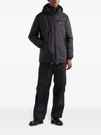 Black Re-Nylon Puffer Jacket