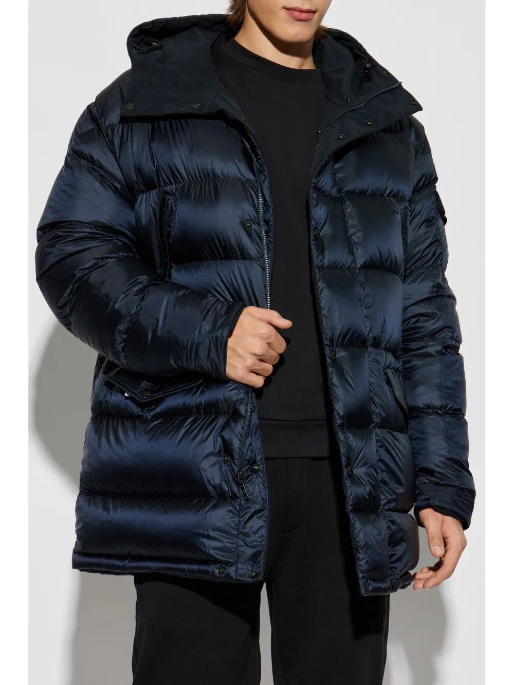 Reversible jacket, Cotton jacket, Quilted jacket, Blue jacket, Moncler jacket