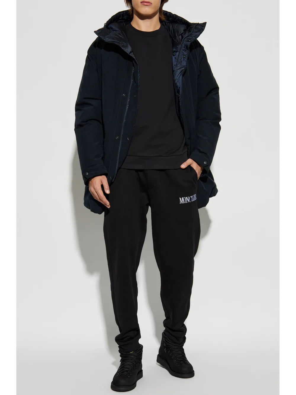 Reversible jacket, Cotton jacket, Quilted jacket, Blue jacket, Moncler jacket