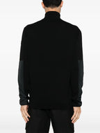 몽클레르의 유니섹스용 블랙 코튼 지퍼 재킷 이미지 - 2024 가을-겨울 시즌 - 상세 보기 6