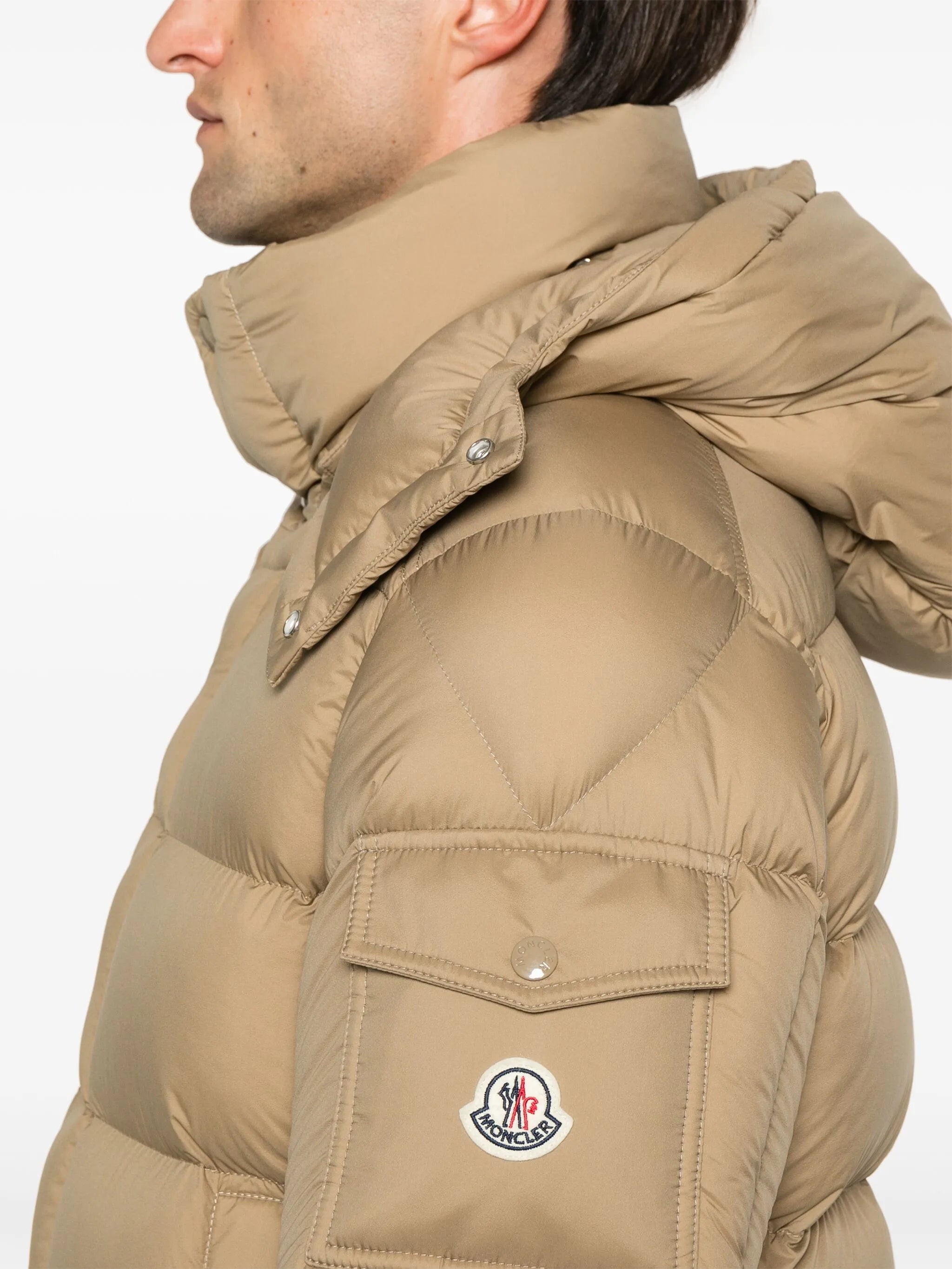 ベージュ Moncler Maya 70ショートダウンジャケット : ショート 80s 