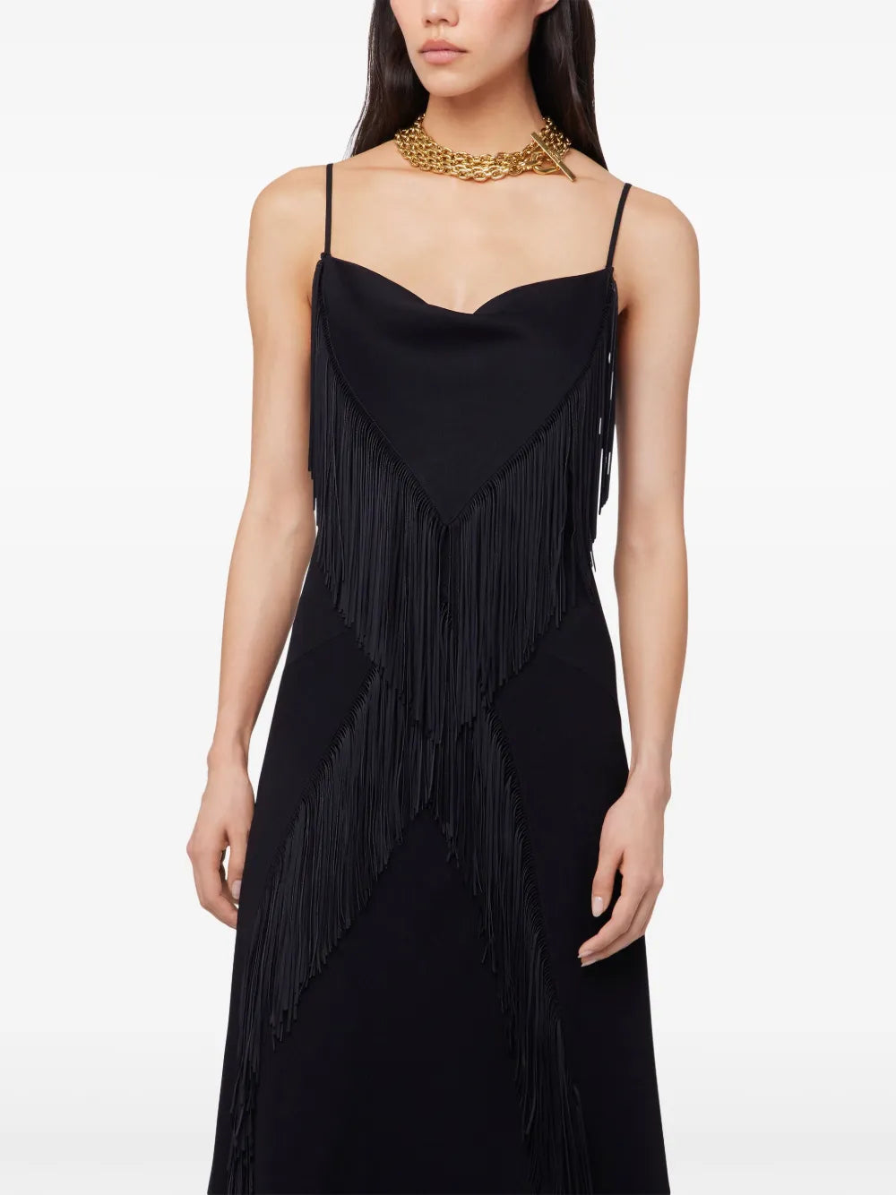 Fringe Long Dress - Rabanne