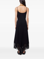 Image of Fringe Long Dress by Rabanne for Women - Season Spring-Summer 2025 - Model view 3