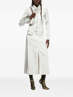 サテンストレッチボンバージャケット