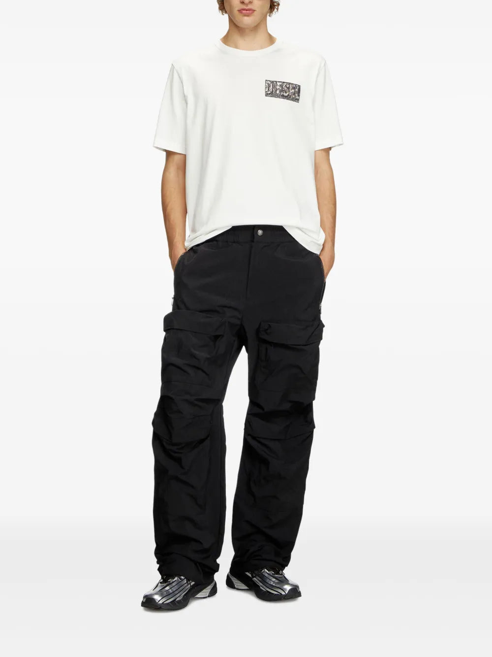 Image of Cargo Pants P-Danzel by Diesel for Men - Season Spring-Summer 2025 - Back View