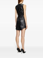 Image de la robe en cuir L-Ilith par Diesel pour femmes - Saison Printemps-Été 2025 - Détail 6