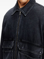 bomber jacket, denim jacket, black jacket, D-Kurz, unisex apparel