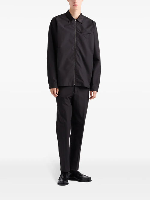 ブラック テクニカル コットンシャツ - Prada | WE IN STYLE